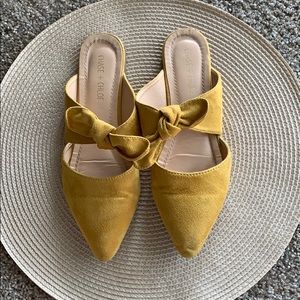 Yellow mules
